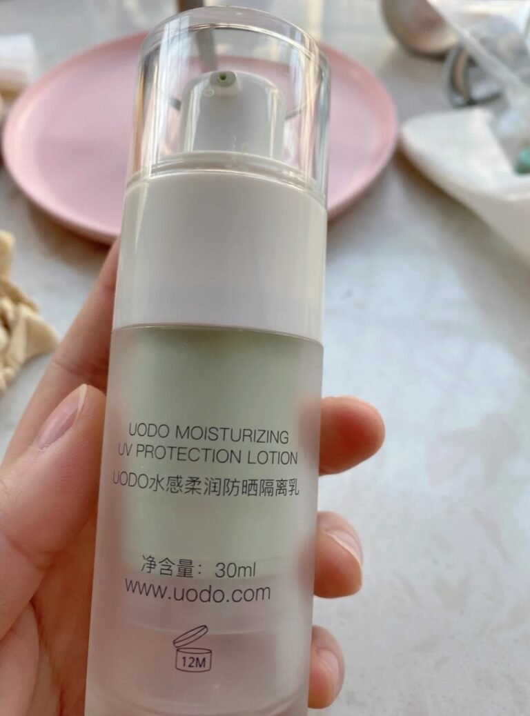 UODO MOISTURIZING UV PROTECTION LOTION SPF23 PA+++ UD005 photo review